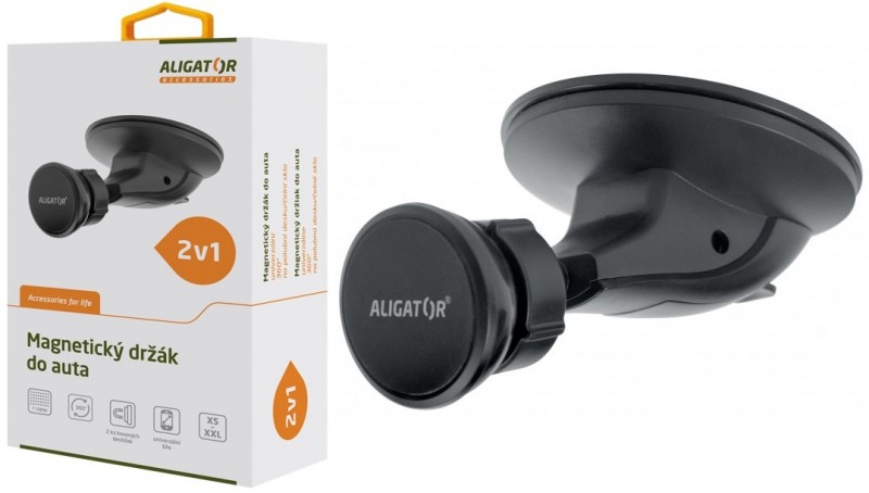 ALIGATOR Držák HA6, magnetický, 2v1, univerzální HA06