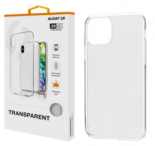 ALIGATOR Pouzdro Transparent Apple iPhone 11 Pro PTA0033