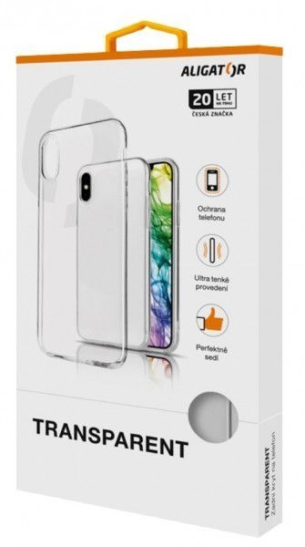 ALIGATOR Pouzdro Transparent Vivo Y72 (5G)
