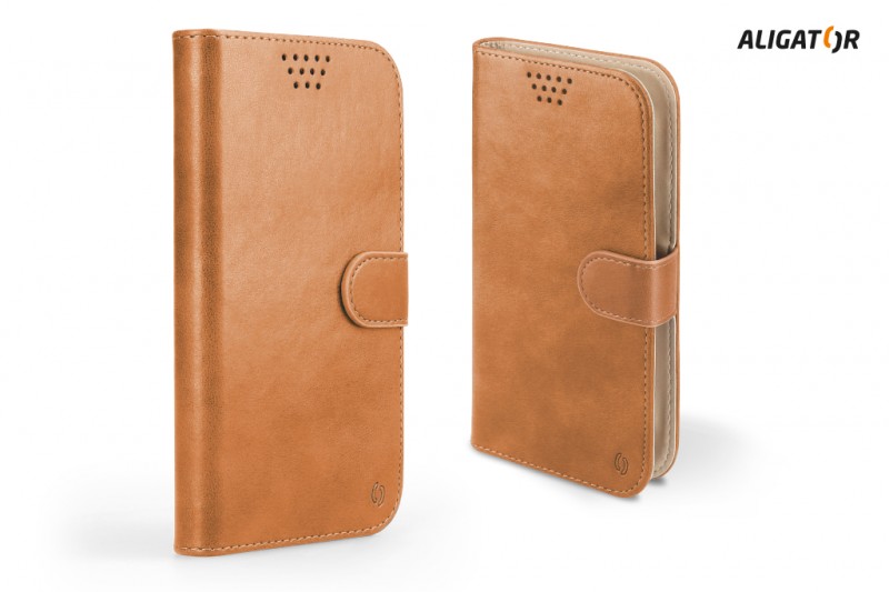 ALIGATOR Pouzdro UNI-FIX, vel.L(150*72) hnědá PUF0004