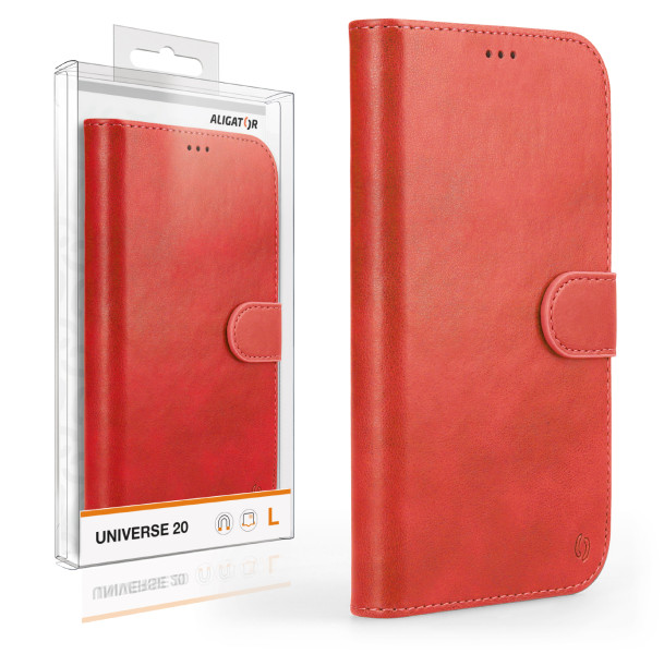 ALIGATOR Pouzdro UNIVERSE, vel.L (150*72), červená PUN0036