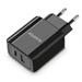 Aligator POWER DELIVERY 20W, USB + USB-C, černá CHPD0004