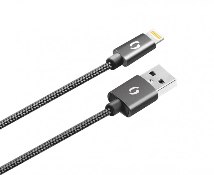ALIGATOR PREMIUM 2A kabel, Lightning 2m, černý DATKP21