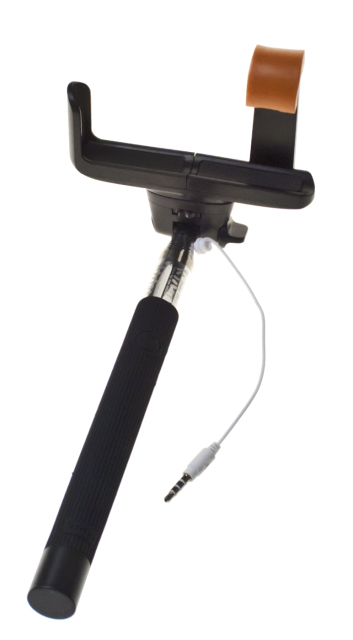 ALIGATOR Selfie držák s ovládáním na 3,5mm jack černý Z077BK