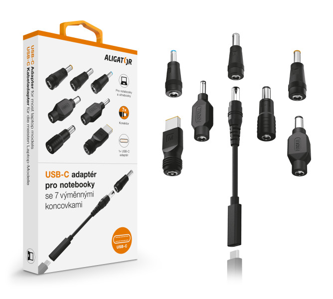 Aligator univerz USB-C adaptér pro ntb 7 konektorů CONT001