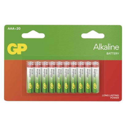 Alkalická batéria GP Alkaline LR03 (AAA) 4891199232824