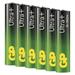 Alkalická batéria GP Ultra Plus LR03 (AAA), 6 ks 4891199204739