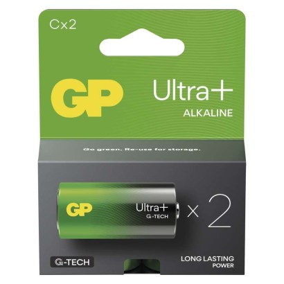 Alkalická batéria GP Ultra Plus LR14 (C) 4891199217654