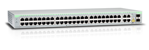 Allied Telesis AT FS750/52 WebSmart Switch - Přepínač - inteligentní - 48 x 10/100 + 2 x 10/100/100 AT-FS750/52-50