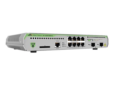 Allied Telesis CentreCOM AT-GS970M/10 - Přepínač - L3 - řízený - 8 x 10/100/1000 + 2 x SFP (mini-GB AT-GS970M/10-30