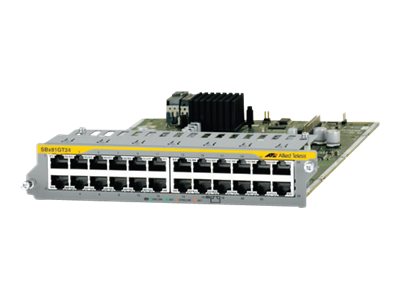 Allied Telesis SwitchBlade AT SBX81GP24 - Expanzní modul - Gigabit Ethernet x 24 - pro SwitchBlade AT-SBX81GP24