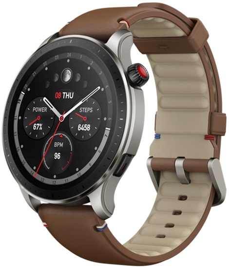 Amazfit GTR 4 Vintage Brown Leather 6963