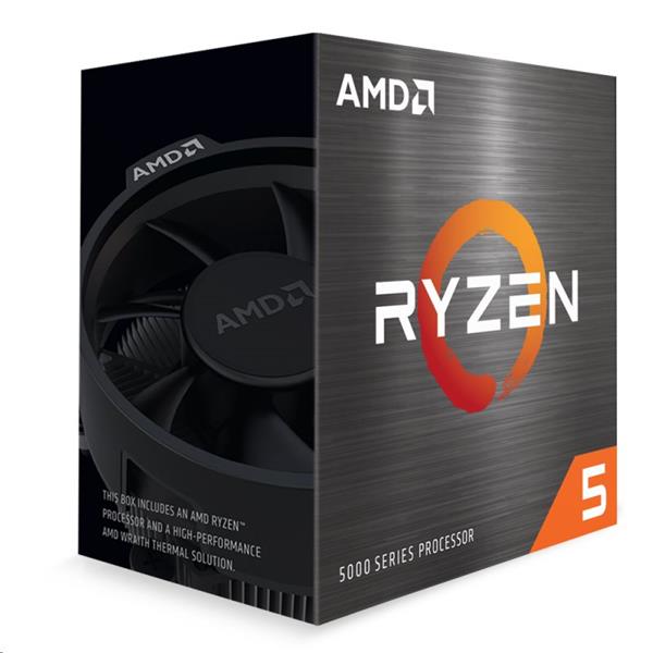 AMD Ryzen 5 5600X / Ryzen / LGA AM4 / max. 4,6GHz / 6C/12T / 32MB / 65W TPD / BOX s chladičem Wraith St 100-100000065BOX