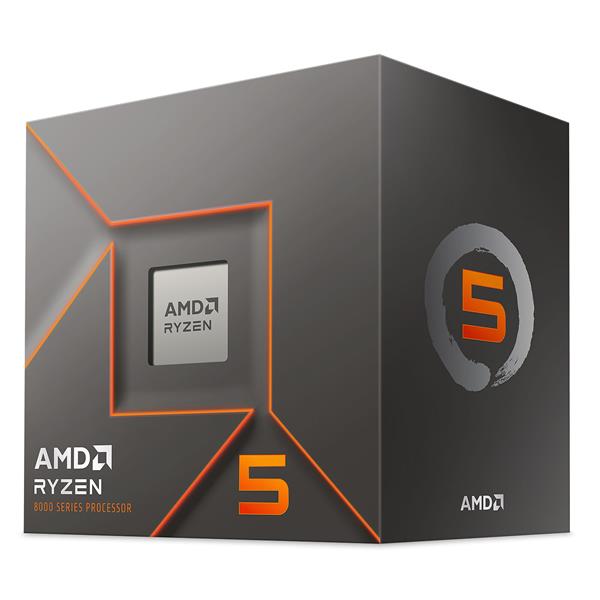 AMD, Ryzen 5 7400, Processor BOX, soc. AM5, 65W, Radeon™ Graphics, s Wraith Stealth chladičom 100-100001900BOX