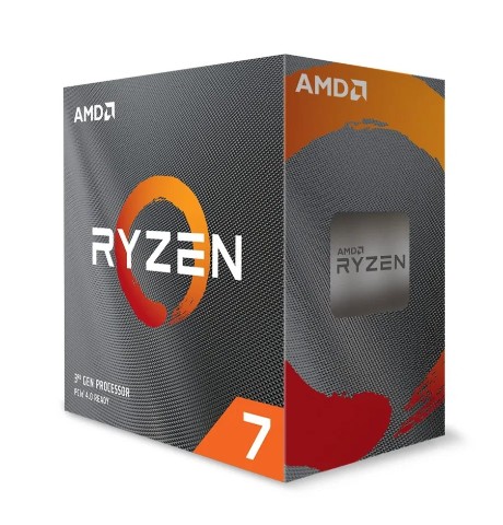 AMD, Ryzen 7 3800XT, Processor BOX, soc. AM4, 105W, bez chladiča 100-100000279WOZ
