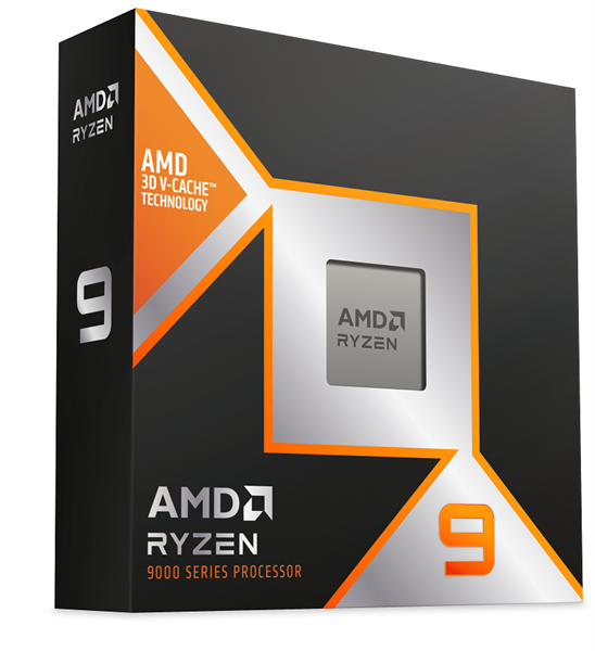 AMD, Ryzen 9 9900X3D, Processor BOX, soc. AM5, 120W, Radeon™ Graphics, bez chladiča 100-100001368WOF
