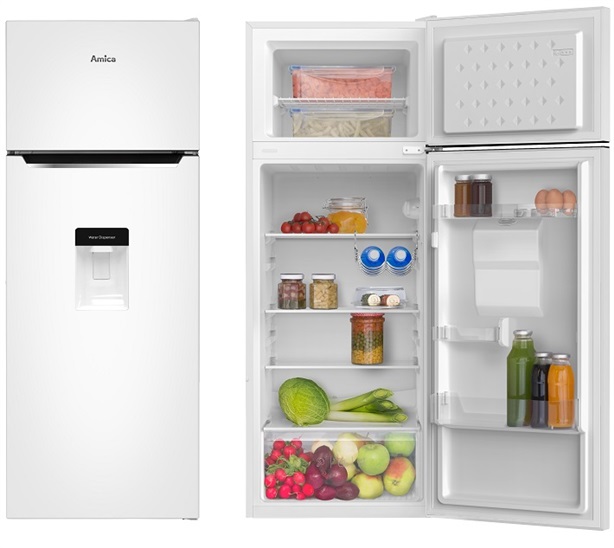 Amica VD 1441 EBW Chladnicka s mraznickou hore 5906006914929