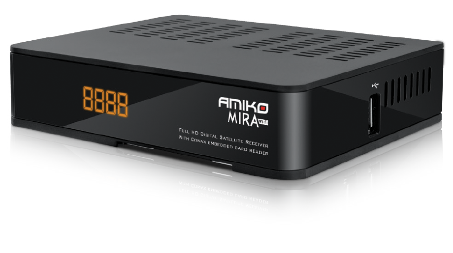 AMIKO DVB-S2 přijímač MIRA WiFi 5999883022986