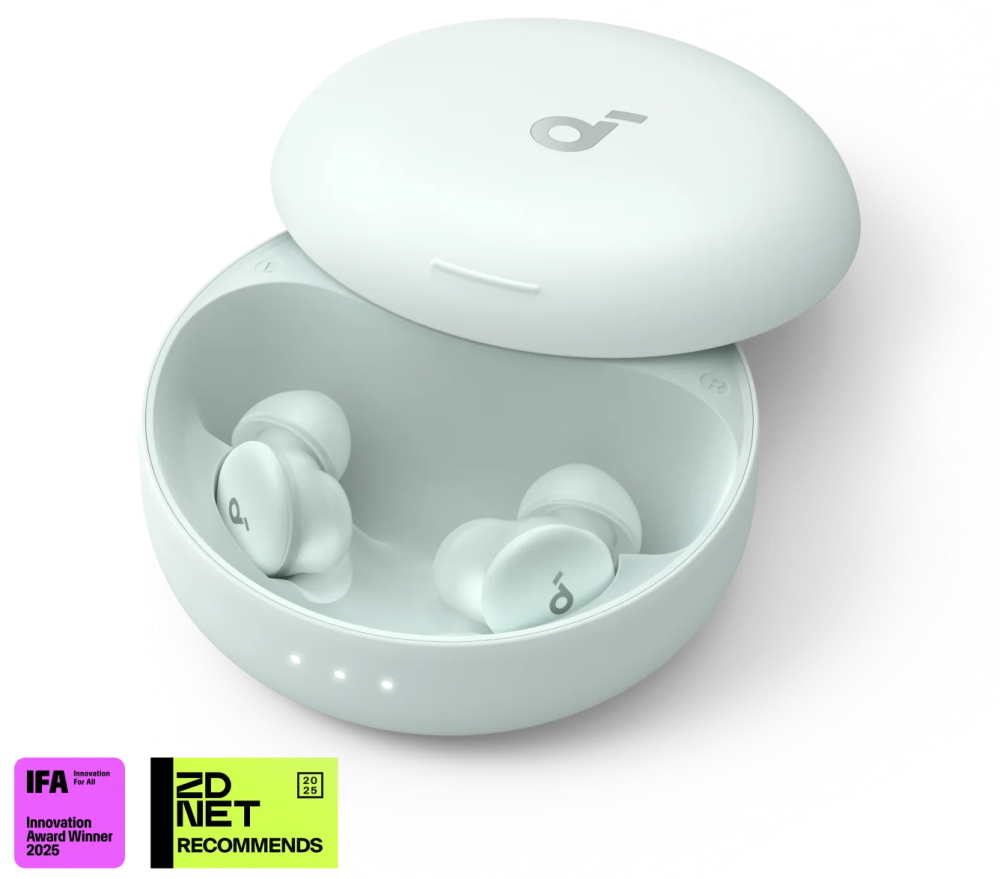 Anker Soundcore Sleep A30/ Sluchátka/ Bluetooth/ ANC/ zelená D1301G61