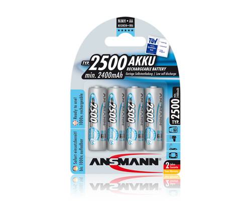 Ansmann akumulátor AA NiMH 2650 mAh (4 ks) maxE 07522