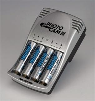 Ansmann PHOTO CAM III nabíječka + 4x AA 2850mAh 7550