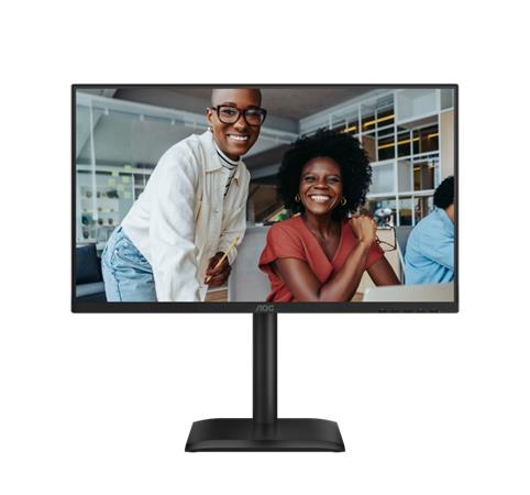AOC LCD 24E4CV 23,8" IPS/1920x1080@120Hz/4ms/300cd/HDMI/DP/4xUSB/USB-C/USB-C dock/RJ45/Repro/Pivot/HAS/5 let