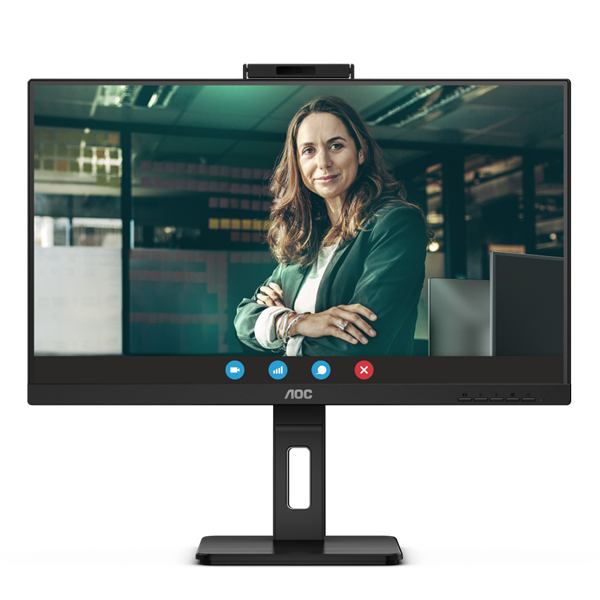 AOC LCD Q27P3CW 27" IPS/2560x1440@75Hz/4ms/350cd/1000:1/2xHDMI/DP/USB-C dock/4xUSB 3.2/RJ45/Webcam/Repro/Pivot/VESA
