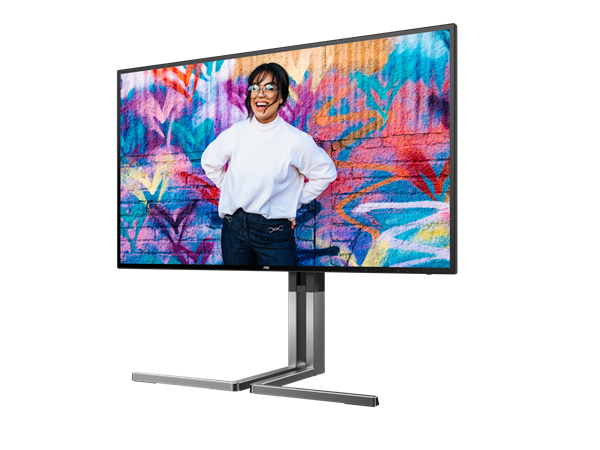 AOC LCD U27U3CV 27" Nano IPS 4K/3840x2160@60Hz/4ms/350cd/2xHDMI/DP/4xUSB/USB-C/RJ45/Repro/Pivot/HAS/VESA