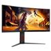 AOC MT 34" CU34G4Z - 3440x1440,VA,240Hz,2xHDMI,DP,USBhub,Pivot,Zakřivený