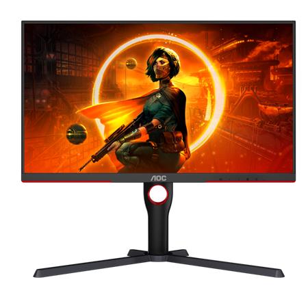 AOC MT VA LCD WLED 27" Q27G3XMN/BK - VA panel, 2560x1440, 180Hz, HDMI, DP, pivot