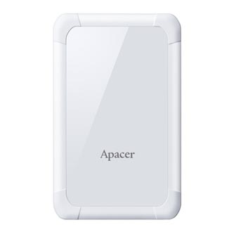 Apacer externý pevný disk, AC532, 2.5", USB 3.1, 1TB, AP1TBAC532W-1, biely