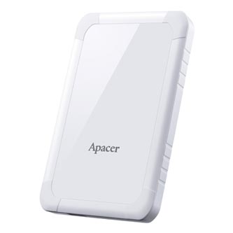 Apacer externý pevný disk, AC532, 2.5", USB 3.1, 2TB, AP2TBAC532W-1, biely