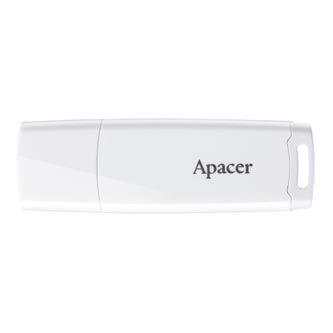 Apacer USB flash disk, 2.0, 32GB, AH336, biely, biela, AP32GAH336W-1, s krytkou