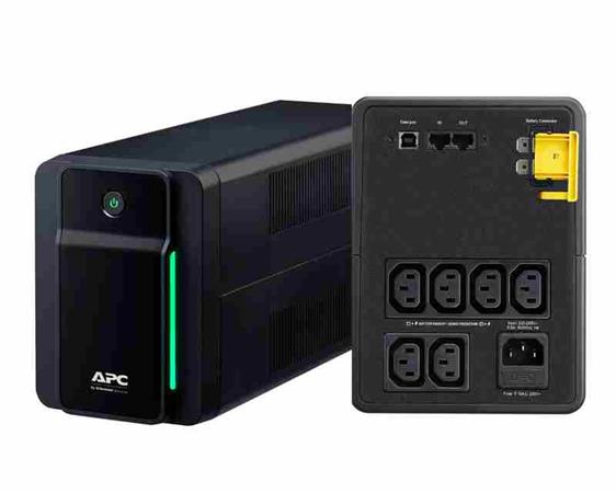APC Back-UPS 1200VA (650W), AVR, USB, IEC zásuvky BX1200MI