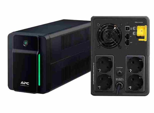 APC Back-UPS 2200VA (1400W), AVR, USB, německé Schuko zásuvky BX2200MI-GR