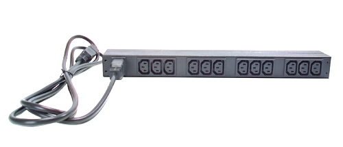 APC Basic Rack-Mount PDU - Pásek na rozvod silnoproudu (k montáži na regál) - AC 208/230 V - vstup: AP9565