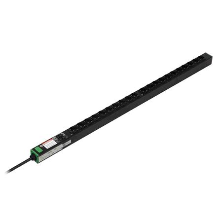 APC Easy Rack PDU, Basic, Vertical, 1 Phase, 7.4kW, 230V, 32A, 21 x SCHUKO outlets, IEC60309 (32A 230VAC L+N+PE SEP6123G