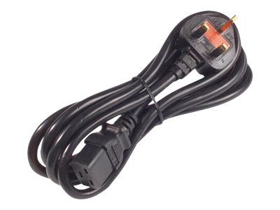 APC - Elektrický kabel - IEC 60320 C19 do BS 1363A (M) - 2.44 m - černá - pro P/N: SMT2200RMI2UC, S AP9895