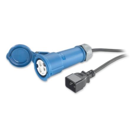 APC EPDU power cord,IEC309 16A to C20, 0.5m EPDU-PCG0B