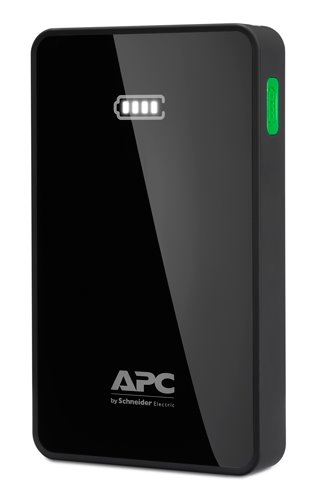 APC Mobile Power Pack, 5000mAh Li-polymer, Black ( EMEA/CIS/MEA) M5BK-EC