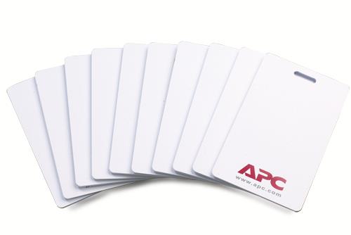 APC NetBotz HID Proximity Cards - Bezkontaktní karta - slonovinová (balení 10) - pro Rack Access PX AP9370-10