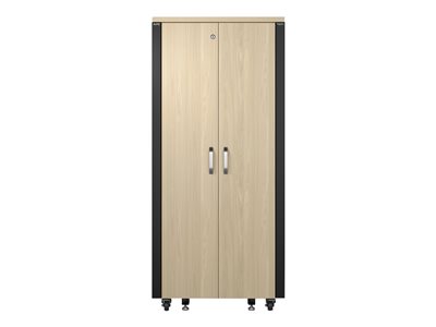 APC NetShelter - Rozvaděč stojanový - zvukotěsný - AC 230 V - javor - 32U - 19" AR4032IA