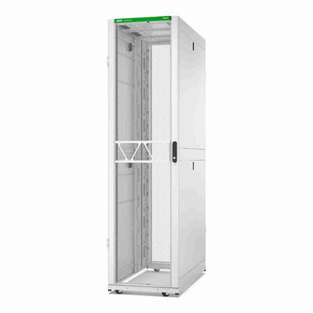 APC NetShelter SX, Server Rack Enclosure, Gen 2, 48U, 2258Hx600Wx1200D mm, with Sides, White AR3307W2