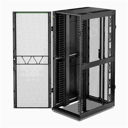APC NetShelter SX síťová skříň Gen2, 42U, 1991 x 750 x 1070 mm, s vertikálními kabelovými organizéry, černá AR3140B2