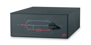 APC Service Bypass Panel - Přepínač obtoku (k montáži na regál) - AC 230 V - výstupní konektory: 10 SBP10KRMI4U