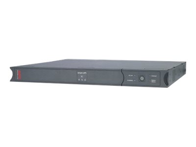 APC Smart-UPS SC 450VA - UPS (k montáži na regál) - AC 120 V - 280 Watt - 450 VA - RS-232 - výstupn SC450RM1U