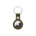 Apple AirTag FineWoven Key Ring - Dark Olive MKG24ZM/A