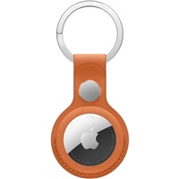 Apple AirTag FineWoven Key Ring - Fox Orange mgfy4zm/a
