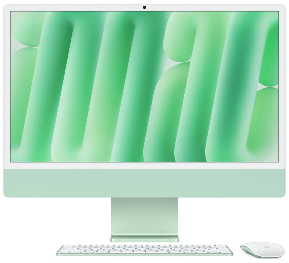 Apple iMac 24"/10C M4/10C GPU/16GB/512GB_SSD zelený (2024) MWV03CZ/A