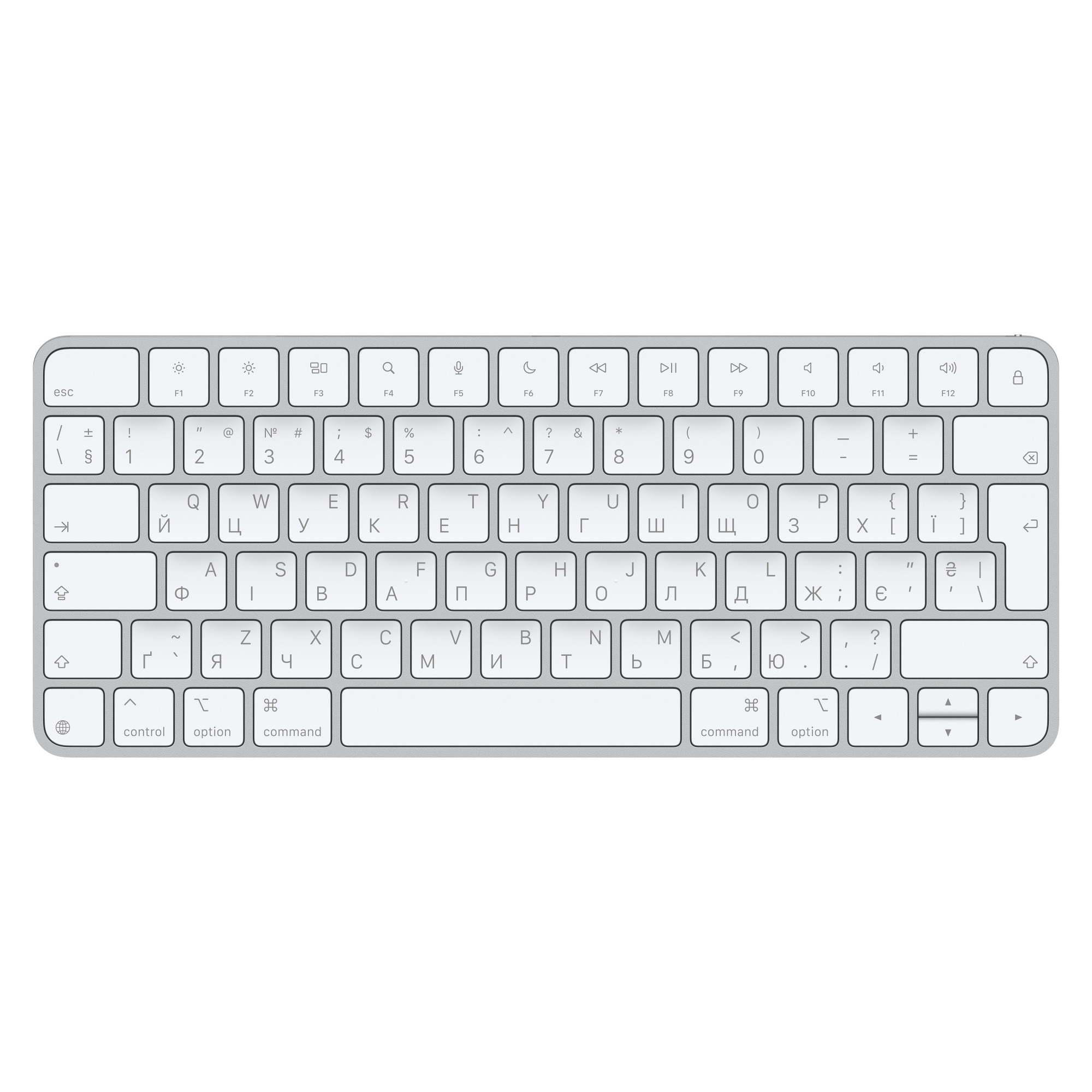 Apple Magic Keyboard/Bezdrátová Bluetooth/UA layout/Bílá MXCL3UA/A